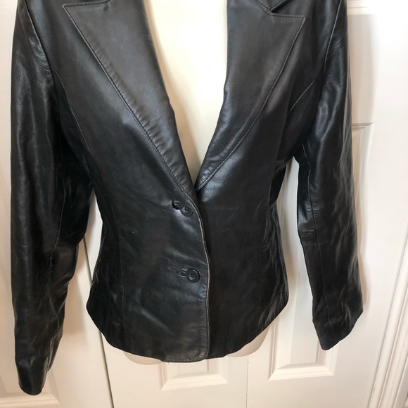 Nordstrom Rubbish leather jacket size large - Picture 7 of 11
